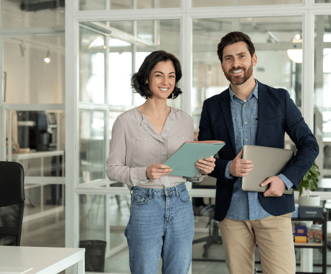Professional team collaboration